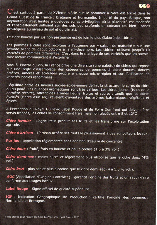 cidre Pomze