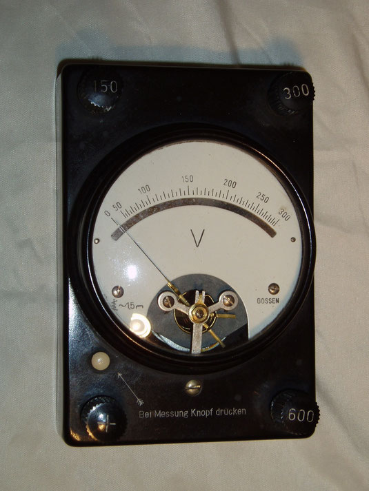 Gossen  Wevometer - Voltmeter Wechselspannung