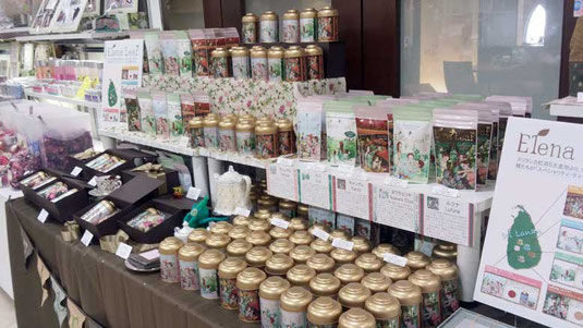 英国フェアの売り場風景