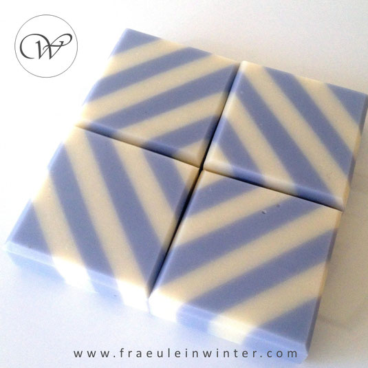 Stripes - Handmade soap by Fraeulein Winter