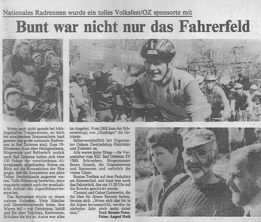 Auch Jörg Wolff Gebauer war einst ein aktiver Radsportler - heute ist der Mitglied der sportlichen Leitung des BIKE Market Teams