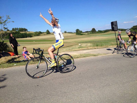 Etappensieg und Aufstieg zum A-Fahrer beim VR-Cup