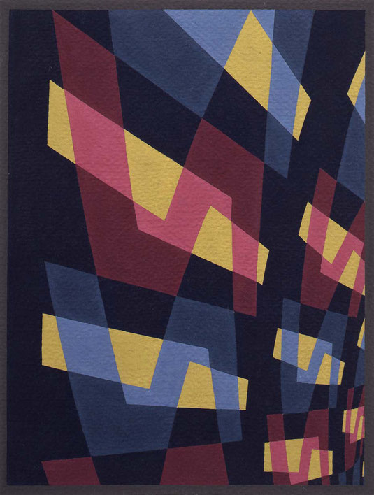 OPUS 12 / tempera / 38.4×29.2cm / 1952