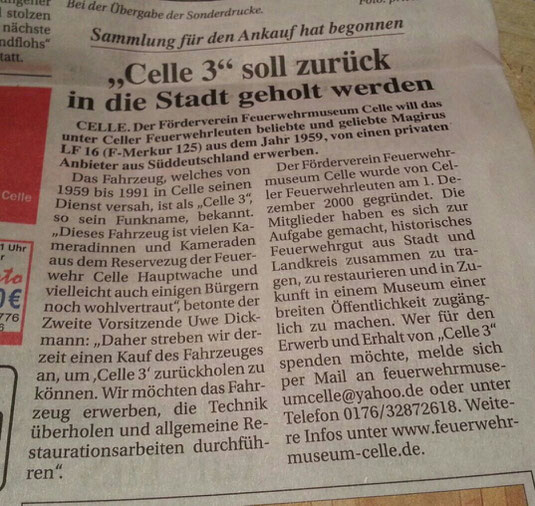 Quelle: Celler Kurier 21.10.2015