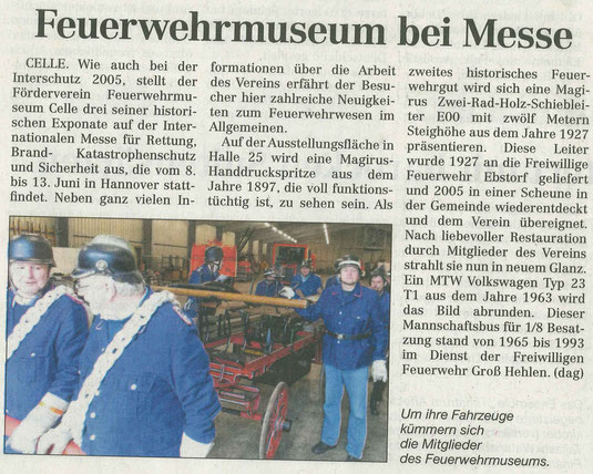 aus: Cellesche Zeitung vom 28.04.2015