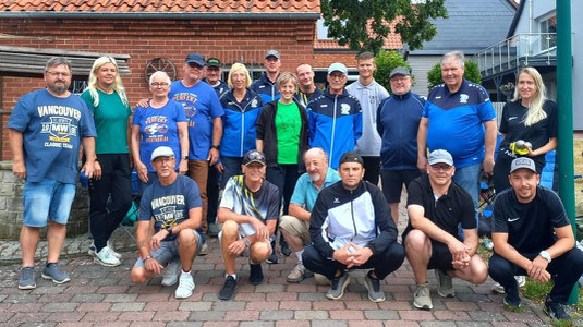 Rappelvolles Busch-Bouler-Foto: 20 Starter bei der LM 2:2