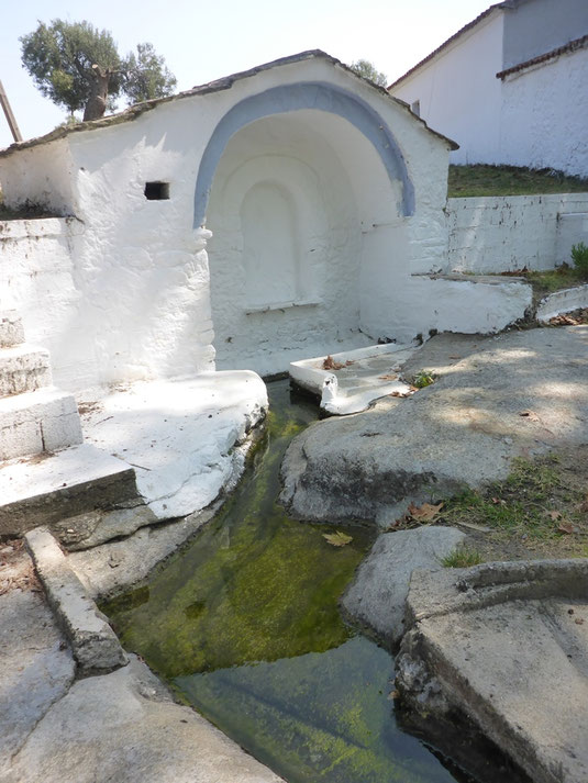 Wasserquelle in Agios Pavlos