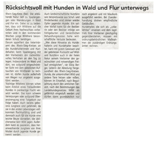 Quelle: Mitteilungsblatt Eitorf 09. April 2021