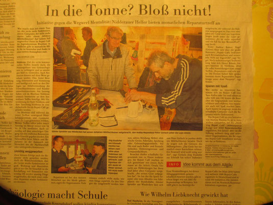 Frankfurter Neue Presse, 7. November 2016