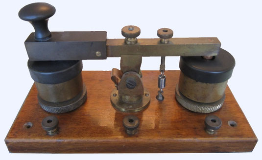 A. Gaiffe, very giant morse key from spark era.