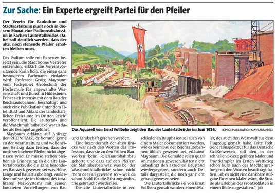 Verein für Baukultur und Stadtgestaltung Kaiserslautern e. V. - Brückenpfeiler