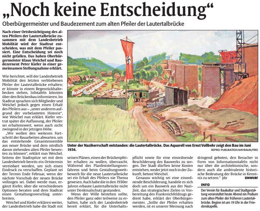 Verein für Baukultur und Stadtgestaltung Kaiserslautern e. V. - Brückenpfeiler