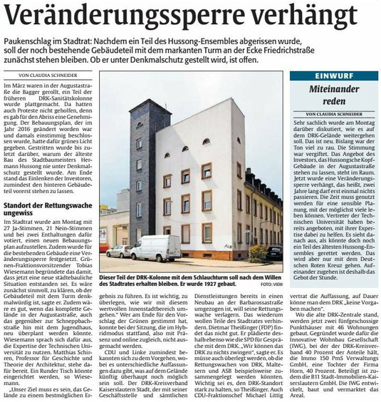 Verein für Baukultur und Stadtgestaltung Kaiserslautern e. V. - DRK-Gebäude