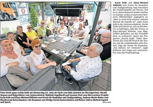 Verein für Baukultur und Stadtgestaltung Kaiserslautern e. V. - Friedenskapelle