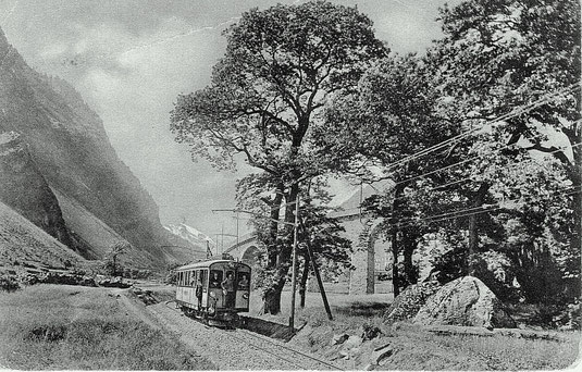 Edit. Sidney Semadieni Poschiavo, gestempelt 22. August 1908