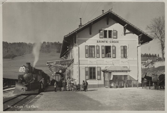 A. Deriez Baulmes, gestempelt 11. August 1934