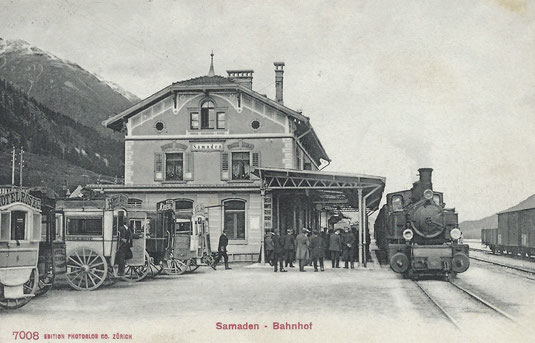 Edition Photoglob Co. Zürich, gestempelt 03 August 1906