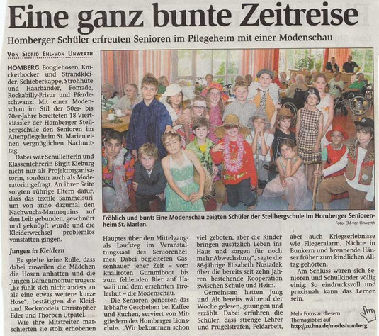Bericht: HNA, 6.10.2014 www.hna.de .