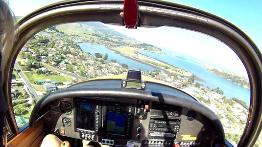 Turning final Runway 23.