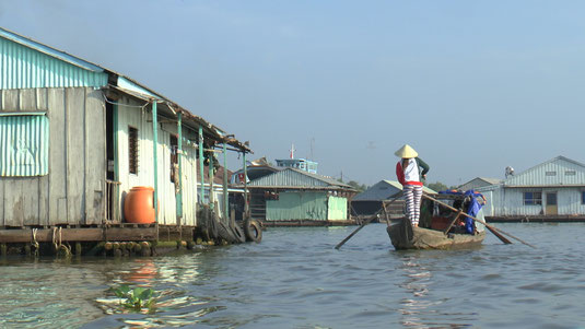 Maisons flottantes et pisciculture