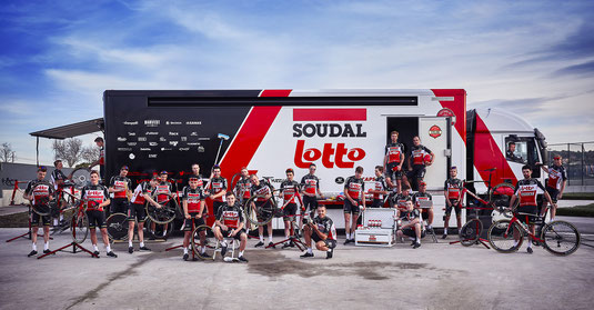 First Lotto Soudal  training camp Mallorca