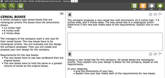 SBA Performance Task Problem