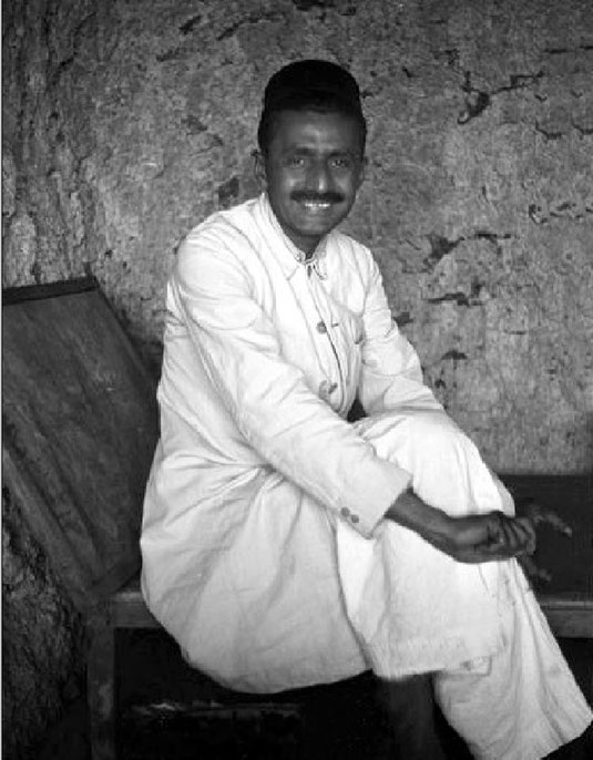 Pleader inside the tiger's cage during his long stay