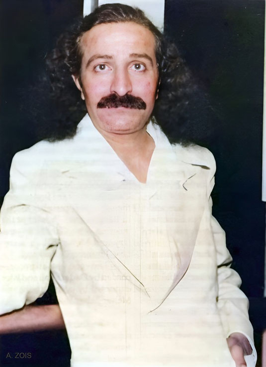 4th June, 1932 : Meher Baba on board the SS Monterey docked in Los Angeles harbour prior to her maiden voyage to Hawaii. Image rendition by Anthony Zois.