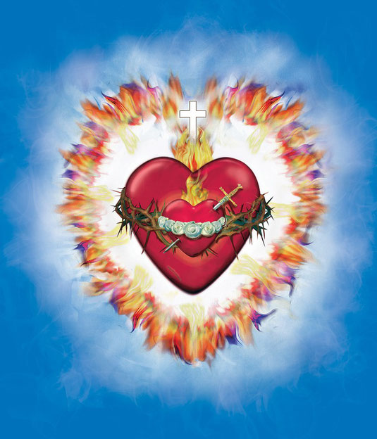 Vereinte Herzen Jesu und Mariens