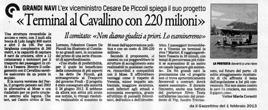 terminal al cavallino