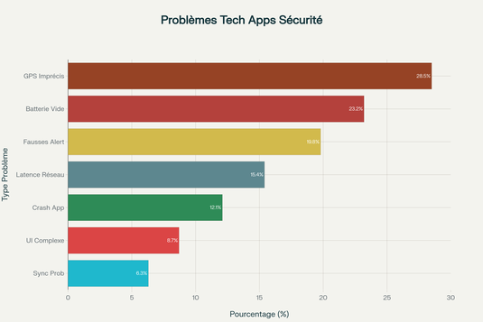 Principaux défis techniques limitant l'efficacité des applications de sécurité