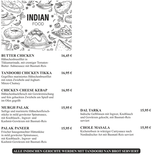 © Cafe Leonardo® - Indian Food und Indian Specials