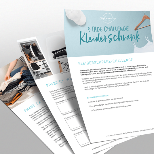 Kostenlose Kleiderschrank Challenge