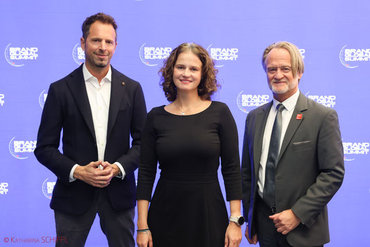 fltr. René Massatti, Managing Director and Founder of Playroom–Impact, Vera Kocsis, Sales Director Refinitiv, Jörg Spreitzer, CEO Great Place to Work