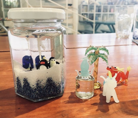 キャンドル体験 Karuizawaglass ページ