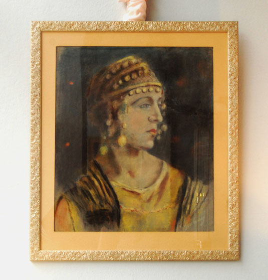 Portrait of a Russian dancer, Art Déco Wiesbaden Regine Schmitz-Avila