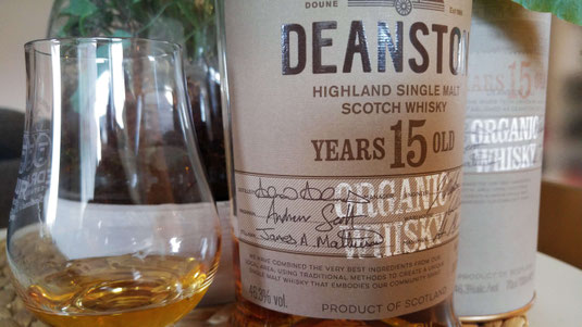 Deanston 15 Organic Single Malt Whisky