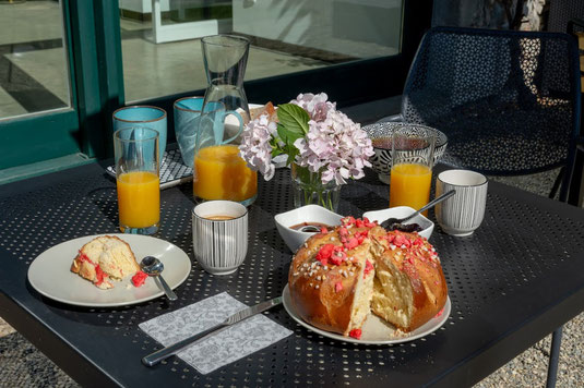  Repas faits maison à la table d’hôtes