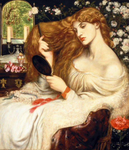 Lady Lilith de Dante Gabriel Rossetti - 1868
