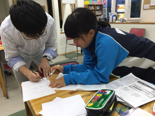 気になることをなんでも聞いてくれる生徒さんです!