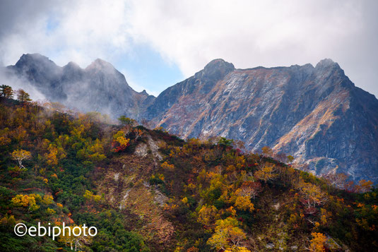 不帰ノ嶮 Ⅱ峰・Ⅲ峰