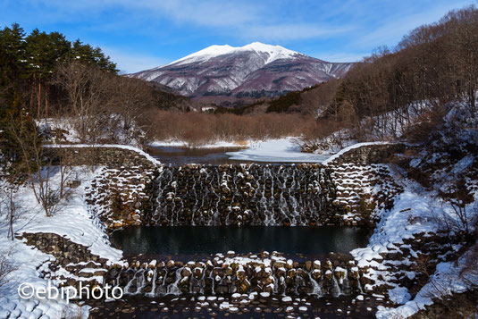 横川砂防公園と不忘山