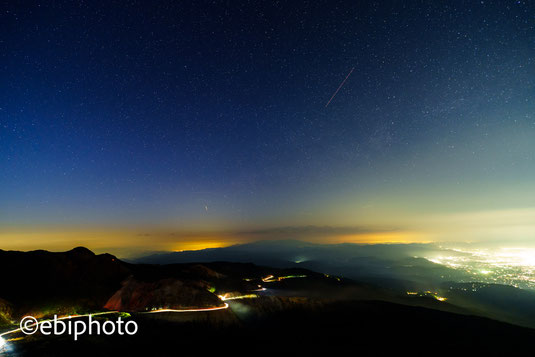 磐梯吾妻スカイラインの夜景