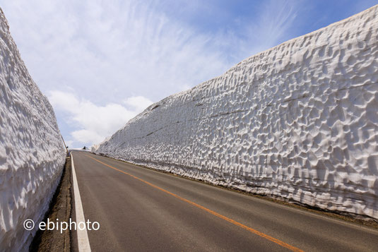 雪の壁