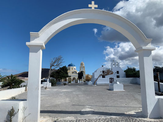 Santorini, Griechenland, Steilküste, Fira, Oia , Caldera