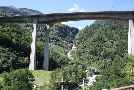 A2 autobaan, Tessin, Schweiz