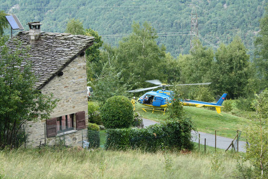 Helicopter, Tessin, Schweiz