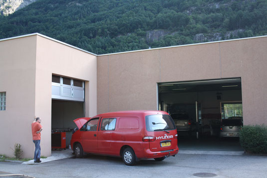 Garage, Tessin, Schweiz