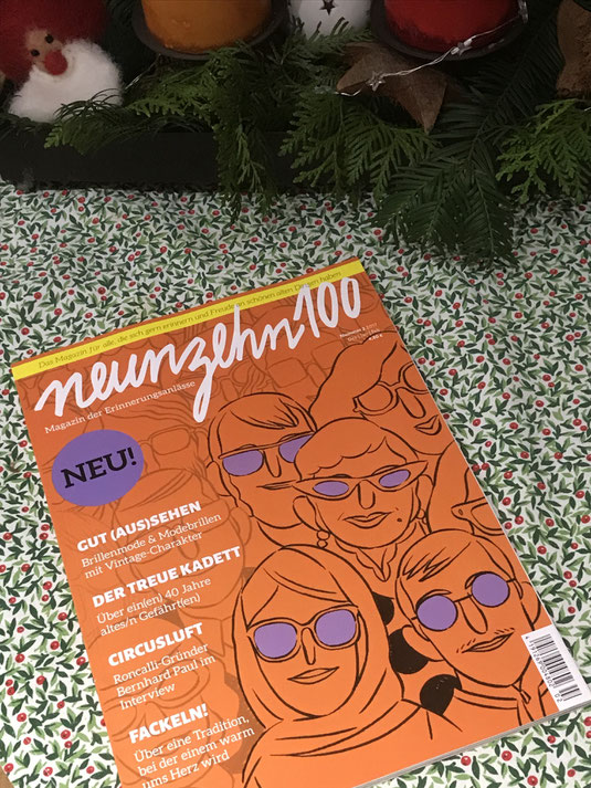Neunzehn100 - Das Magazin der Erinnerungsanlässe. Die Zweite Ausgabe 2017 ab sofort im Zeitungsgeschäft. Foto: www.collage-gallery.de