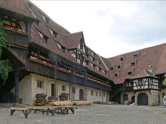 Bamberg, Alte Hofhaltung; Foto Günter Frauendorf
